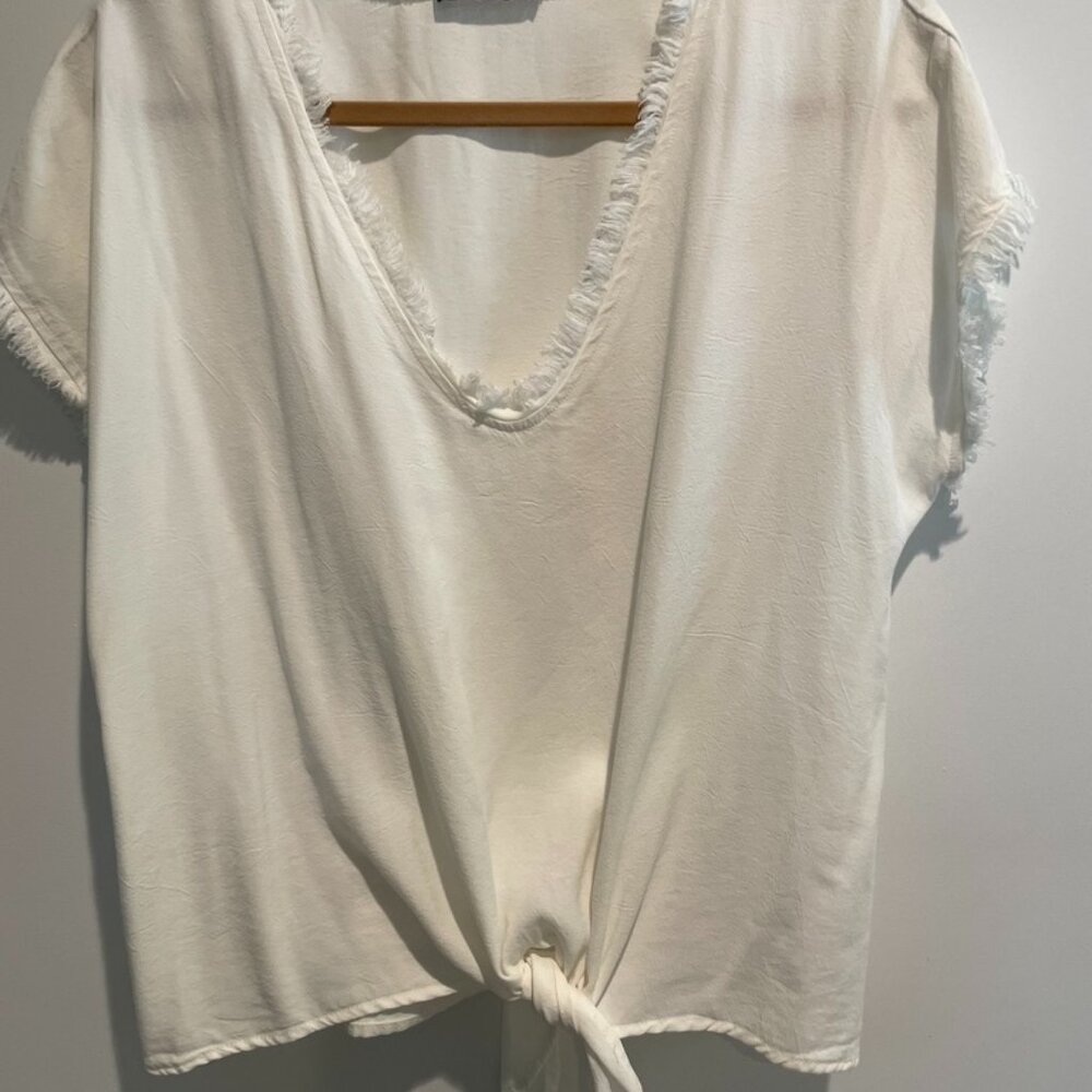 Raw Edge Blouse -